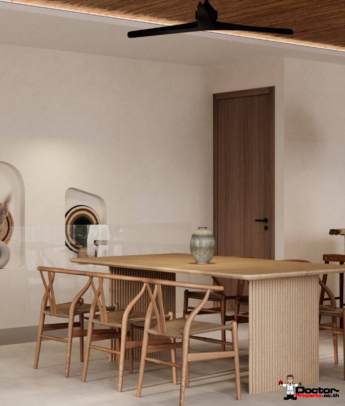 Luxury 3 Bedroom Pool Villa with Partial Sea View in Plai Laem, Koh Samui – For Sale